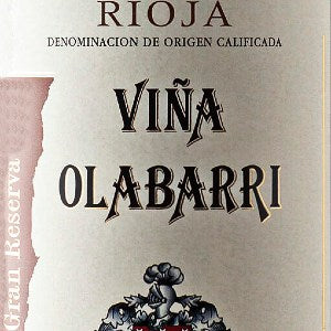 Vina Olabarri Gran Reserva Rioja Spain