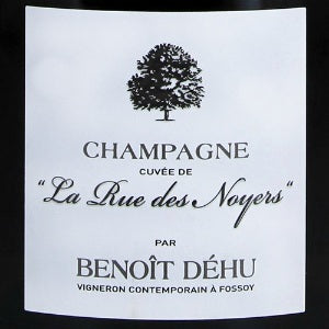 Benoit Dehu Cuvee La Rue des Noyers Champagne France, 2011, 1500