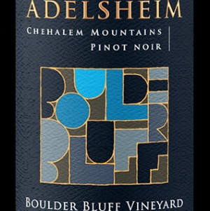 Adelsheim Vineyard Chehalem Mountains Boulder Bluff Pinot Noir Willamette Valley Oregon, 2017, 750