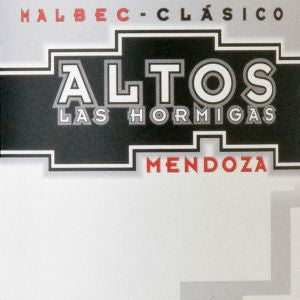 Altos Las Hormigas Malbec Classico Mendoza Argentina, 2016, 750