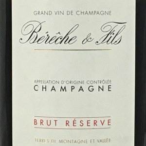 Bereche et Fils Brut Reserve Champagne France, NV, 750