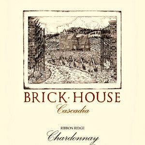 Brick House Cascadia Chardonnay Ribbon Ridge Oregon, 2015, 750