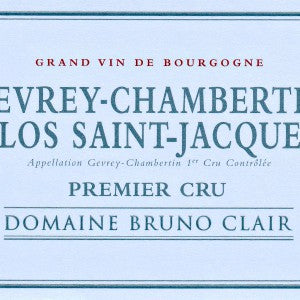 Bruno Clair Premier Cru Clos St. Jacques Burgundy France, 2016, 750