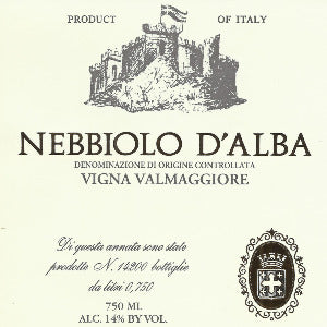 Bruno Giacosa Nebbiolo D'Alba Valmaggiore Piedmont Italy, 2018, 750