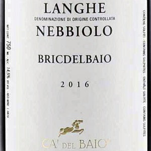 Ca' del Baio Langhe Bric del Baio Italy, 2022, 750