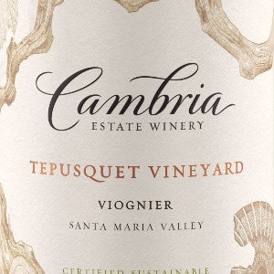 Cambria Viognier Tepusquet Vineyard Santa Maria Valley California, 2018, 750