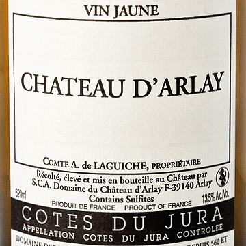 Chateau D'Arlay Vin Jaune Jura France, 2013, 620