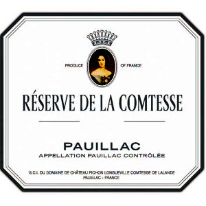 Chateau Pichon-Longueville Reserve de la Comtesse Pauillac Bordeaux France, 2011, 750