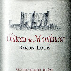 Chateau de Montfaucon Baron Louis Lirac Rouge Rhone Valley France, 2010, 1500ml