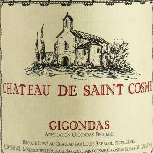 Chateau de Saint Cosme Gigondas France, 2013, 750