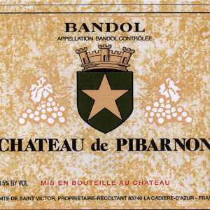 Chateau de Pibarnon Bandol Rouge France, 2016, 750