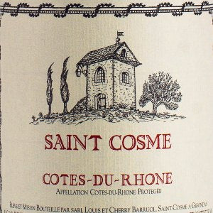 Chateau de Saint Cosme Cotes du Rhone Rouge France, 2020, 750