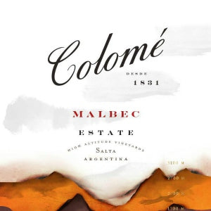 Colome Estate Malbec Calchaqui Salta Argentina, 2014, 750