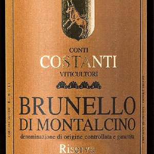Conti Costanti Brunello di Montalcino Riserva Italy, 2015, 750
