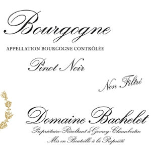 Domaine Bachelet Bourgogne Burgundy France, 2017, 750