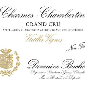 Domaine Bachelet Charmes-Chambertin Vieilles Vigne Burgundy France, 2017, 750