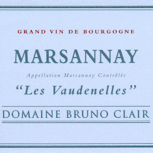 Domaine Bruno Clair Marsannay Vaudenelles Burgundy France, 2017, 750