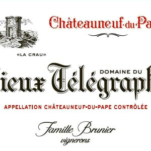 Domaine Vieux Telegraphe Chateauneuf du Pape La Crau, 2017, 750