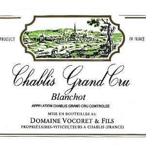 Domaine Vocoret et Fils Chablis Grand Cru Blanchot France, 2018, 750
