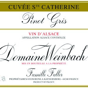 Domaine Weinbach Pinot Gris Schlossberg Ste. Catherine France, 2019, 750