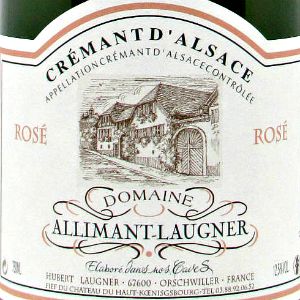 Domaine Allimant-Laugner Cremant D'Alsace Rose Brut Alsace France, NV, 750