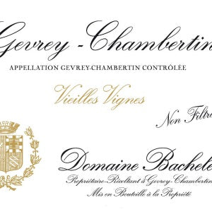 Domaine Bachelet Gevrey Chambertin Vieilles Vignes Burgundy France, 2017, 750