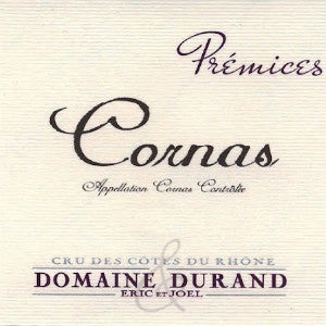 Domaine Durand Premices Cornas France