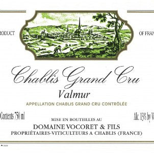 Domaine Vocoret et Fils Chablis Grand Cru Valmur France, 2014, 750