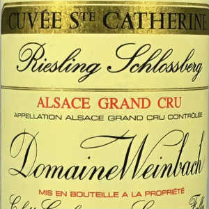 Domaine Weinbach Riesling Schlossberg Ste. Catherine France, 2014, 750