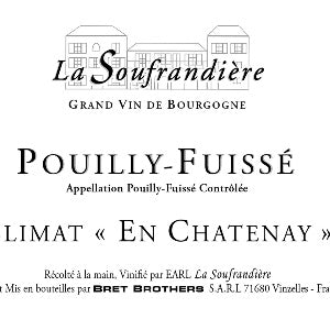 Domaine de la Soufrandiere Pouilly-Fuisse En Chatenay Version Zen France, 2019, 750