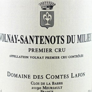 Domaine des Comtes Lafon Volnay Santenots Du Milieu Premier Cru Burgundy France, 2019, 750