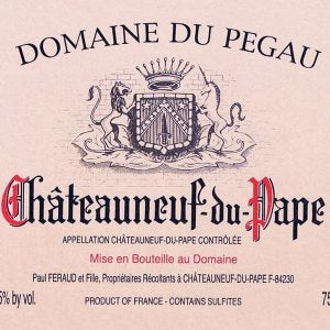 Domaine du Pegau Cuvee Laurence Chateauneuf du Pape France, 2017, 750