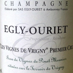 Egly Ouriet Les Vignes de Vrigny Premier Cru Brut Champagne France, NV, 750