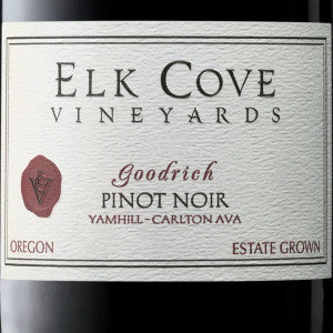 Elk Cove Vineyards Goodrich Pinot Noir Willamette Valley Pinot Noir, 2022, 750