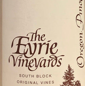 Eyrie South Block Willamette Valley Pinot Noir, 2014, 750