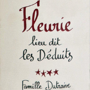 Famille Dutraive Lieu-dit Champagne 2020 Fleurie Beaujolais France, 2020, 750