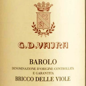 GD Vajra Barolo Bricco Delle Viole Piedmont Italy, 2017, 1500ml