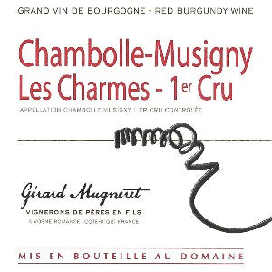 Gerard Mugneret Chambolle Musigny Premier Cru Les Charmes Burgundy France, 2020, 750