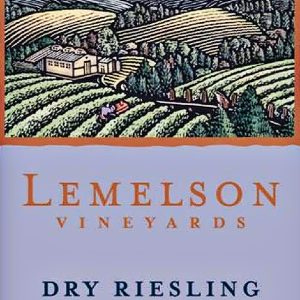 Lemelson Dry Riesling Dundee Hills Willamette Valley, 2016, 750