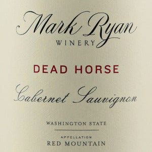 Mark Ryan Dead Horse Cabernet Sauvignon Red Mountain Washington, 2018, 750