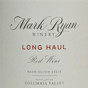 Mark Ryan Long Haul Red Columbia Valley Washington, 2016, 750