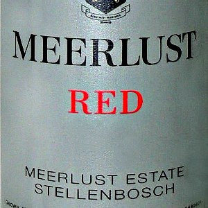 Meerlust Estate Red Stellenbosch South Africa, 2015, 750
