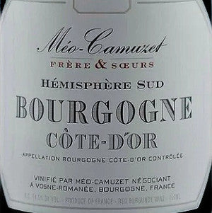 Meo-Camuzet Bourgogne Cote-d'Or Rouge Hemisphere Sud Burgundy France, 2019, 750
