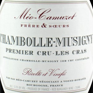 Meo-Camuzet Chambolle-Musigny Les Cras Premier Cru Cote de Nuits Burgundy France, 2017, 750
