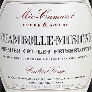 Meo-Camuzet Chambolle-Musigny Les Feusselottes Premier Cru Cote de Nuits Burgundy France, 2017, 750