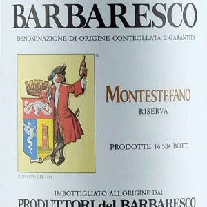 Produttori Del Barbaresco Montestefano Riserva Barbaresco Piedmont Italy, 2015, 750