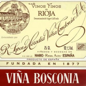 R. Lopez de Heredia Vina Bosconia Rioja Spain, 2007, 750