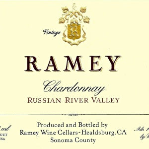 Ramey Wine Cellars Russian River Chardonnay California, 2017, 750