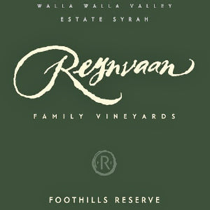 Reynvaan Foothills Reserve Estate Syrah Walla Walla Valley Washington, 2018, 750
