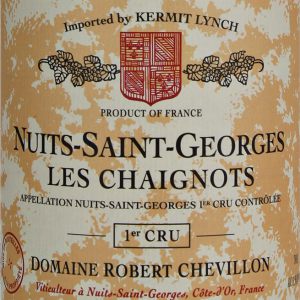Robert Chevillon Les Chaignots Premier Cru Burgundy France, 2015, 750